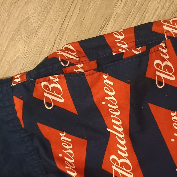 Mens Budweiser Swimming Trunks Size Large - Picture 3 of 6